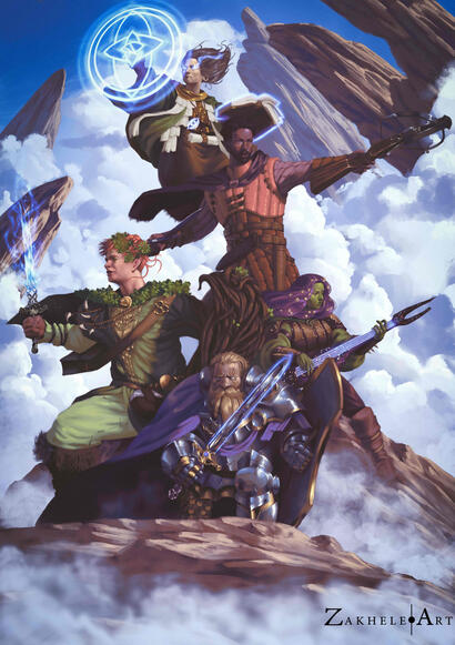 D&D Group/Party, Commission D&D Group/Party, Commission